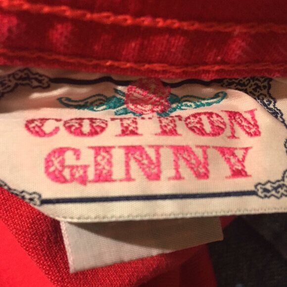 VINTAGE COTTON GINNY ROMPERS SIZE M - Picture 6 of 7